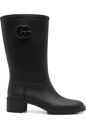 Gucci Regenstiefel mit GG 50mm