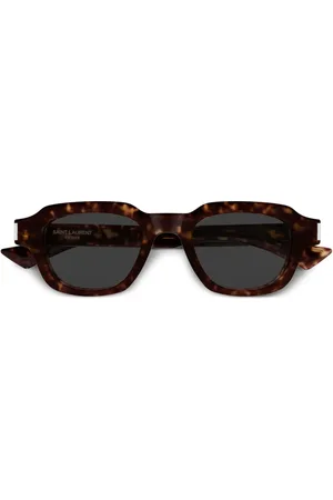 Saint Laurent Sonnenbrille mit eckigem Gestell