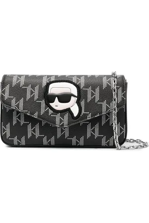 Karl Lagerfeld Ikon Monogram Umhängetasche