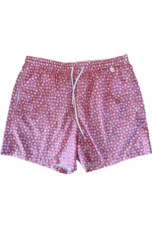 ISAIA Badeshorts mit Sternmuster