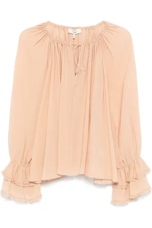 Chloé Geraffte Bluse