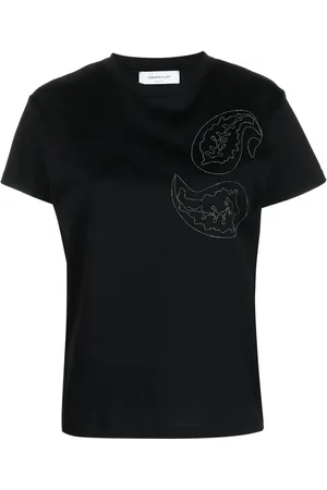 Fabiana Filippi T-Shirt mit Perlen