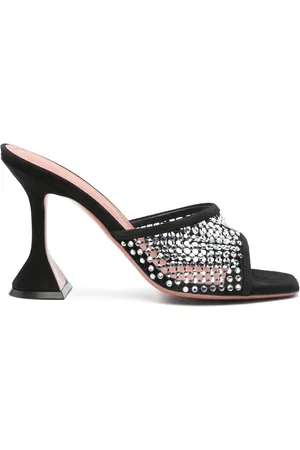 Amina Muaddi Lupita Sandalen 100mm
