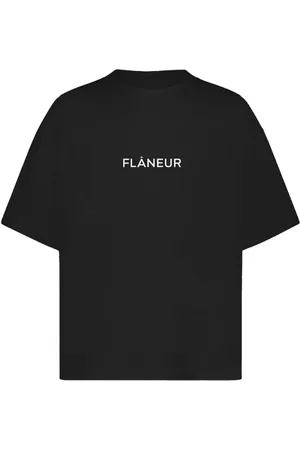 FLÂNEUR T-Shirt mit Logo-Print