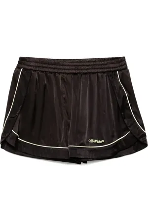 OFF-WHITE Shorts mit Logo-Stickerei