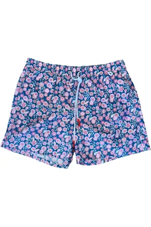 ISAIA Badeshorts mit Blumenmuster