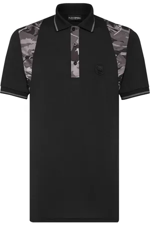 Philipp Plein Poloshirt mit Logo-Patch