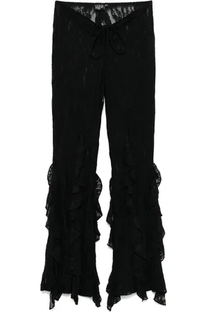 Leslie Amon Ruffled trousers