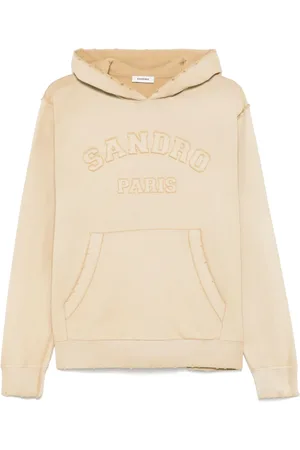 Sandro Hoodie mit Logo-Patch