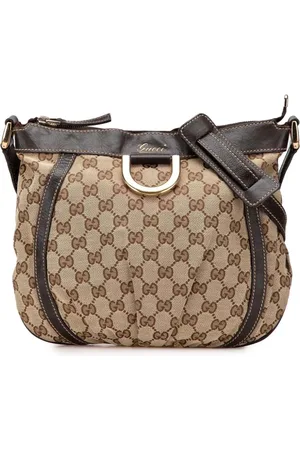 Gucci 2000-2015 Abbey Umhängetasche aus GG-Canvas