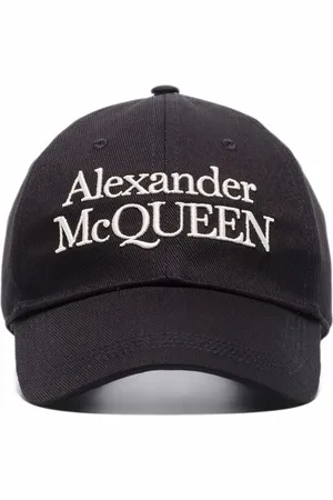 Alexander McQueen Baseballkappe mit Logo-Stickerei