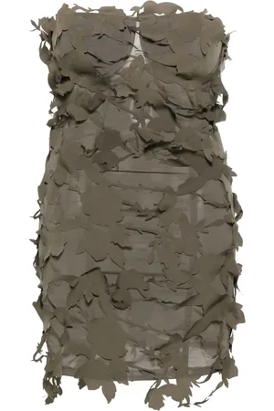 BLUMARINE Trägerloses Tüllkleid
