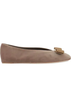 Salvatore Ferragamo Ballerinas aus Wildleder