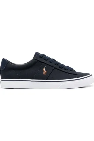 Ralph Lauren Sneakers mit Logo-Stickerei