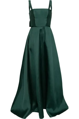 Amsale Abendkleid mit eckigem Ausschnitt