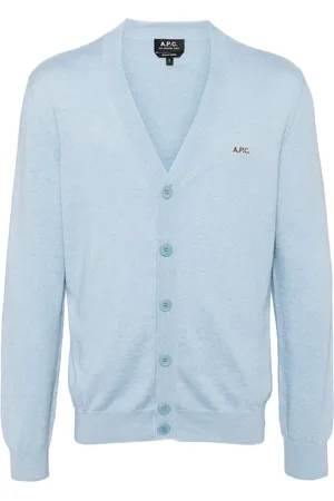 A.P.C. Cardigan mit Logo-Stickerei