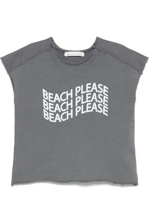 Zhoe & Tobiah T-Shirt mit Slogan-Print