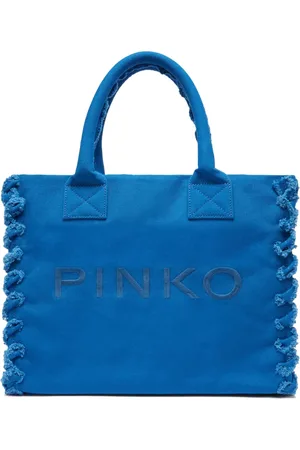 Pinko Strandtasche mit Logo-Stickerei