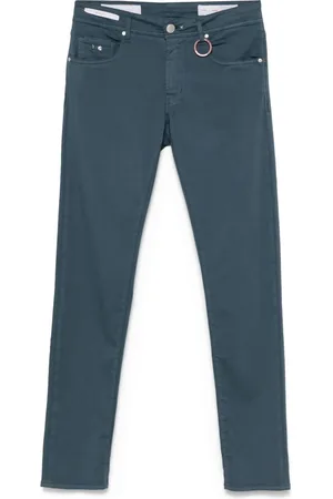 sartoria tramarossa Hose mit Logo-Patch
