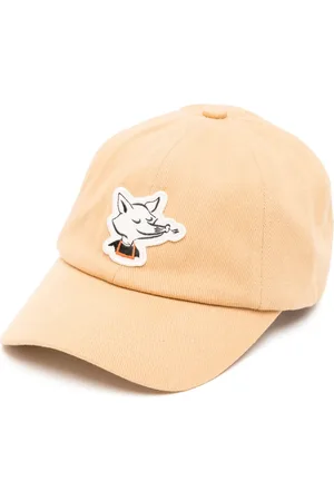 Café Kitsuné Baseballkappe mit Barista Fox-Patch