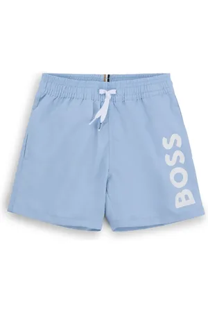 HUGO BOSS Badeshorts mit Logo-Print