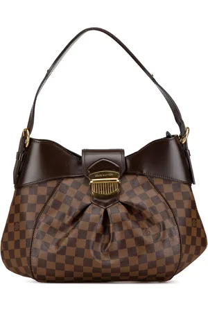 LOUIS VUITTON 2011 Damier Ebene Sistina MM Schultertasche