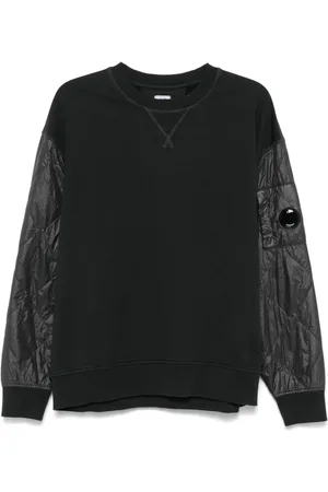 C.P. Company Sweatshirt mit Linsen-Detail