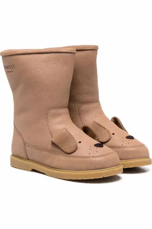 Donsje Stiefel mit Tierohr-Detail
