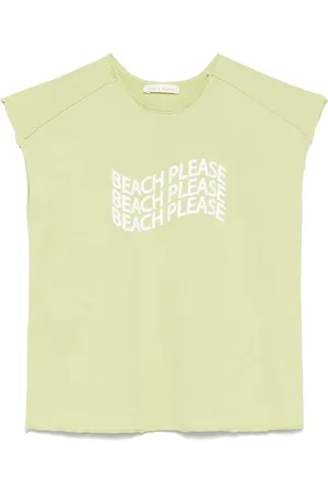 Zhoe & Tobiah T-Shirt mit Slogan-Print