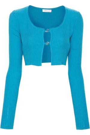 BLUMARINE Gerippter Cropped-Cardigan