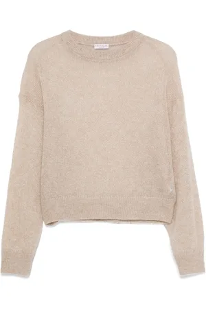 Brunello Cucinelli Pullover mit Metallic-Garn