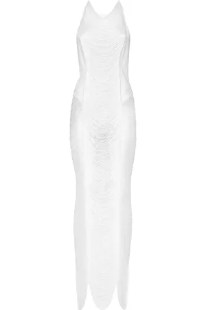 Philipp Plein Midikleid mit Fransen