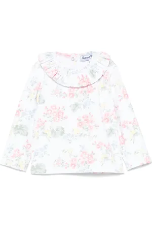 Tartine Et Chocolat T-Shirt mit Blumen-Print