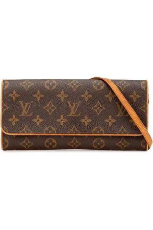 LOUIS VUITTON 2001 Monogram Pochette Twin GM Umhängetasche