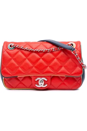 CHANEL 2016-2017 Small Quilted Lambskin Cuba Color Flap crossbody bag
