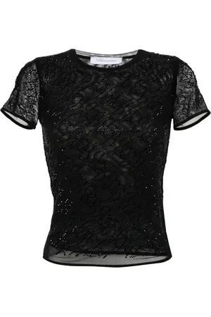 BLUMARINE T-Shirt mit Kristallen