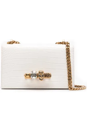 Alexander McQueen Verzierte Schultertasche