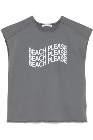 Zhoe & Tobiah T-Shirt mit Slogan-Print