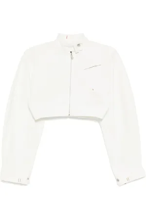 Jacquemus Cropped-Jacke mit Reißverschluss