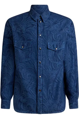 Etro Klassisches Jeanshemd