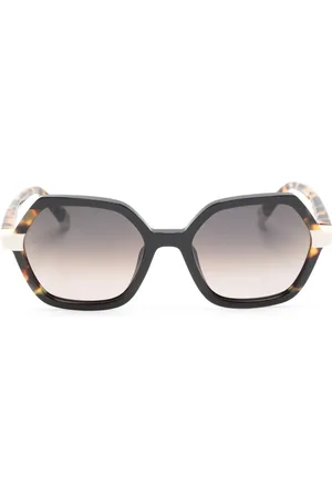 Etnia Barcelona Sonnenbrille mit geometrischem Gestell