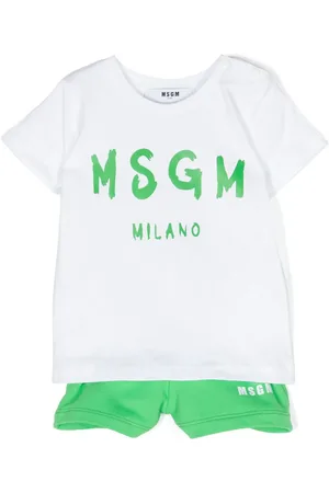Msgm Short-Set mit Logo-Print