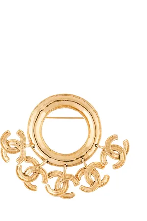 CHANEL 1994 Brosche mit CC