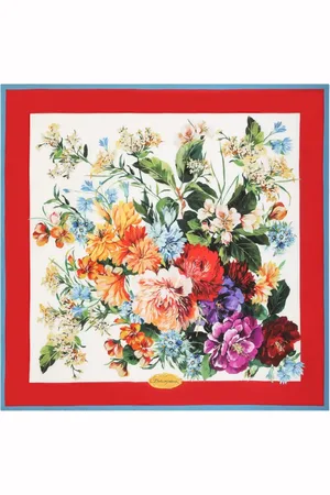 Dolce & Gabbana Schal mit Blumen-Print