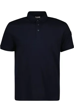 Moncler Poloshirt mit Logo-Patch