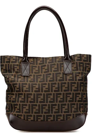 Fendi 2010-2024 Zucca Tote Bag aus Canvas