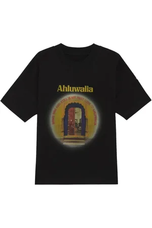 Ahluwalia T-Shirt mit Slogan-Print