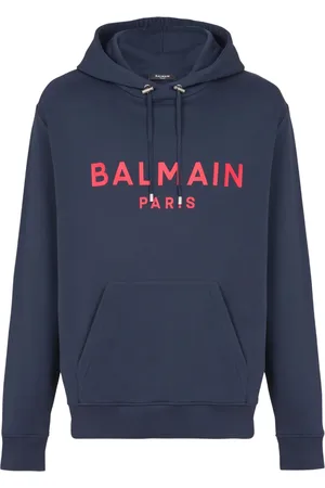 Balmain Hoodie mit Logo-Print