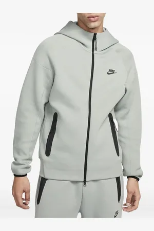 Nike Tech Fleece "Mica Green/Black" hoodie