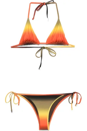 The Attico Bikini mit Farbverlauf-Optik